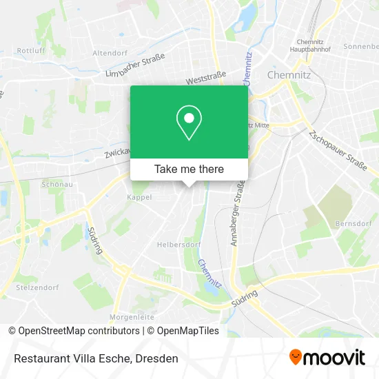 Карта Restaurant Villa Esche