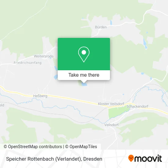 Карта Speicher Rottenbach (Verlandet)