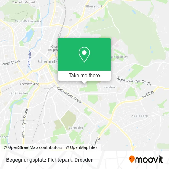 Карта Begegnungsplatz Fichtepark