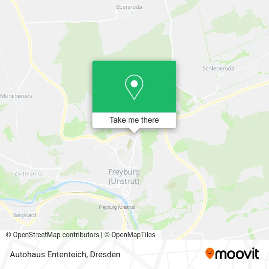 Карта Autohaus Ententeich