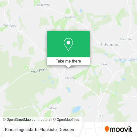Карта Kindertagesstätte Flohkiste