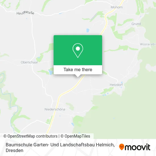 Карта Baumschule Garten- Und Landschaftsbau Helmich