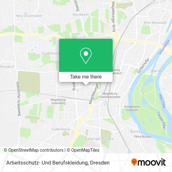 Карта Arbeitsschutz- Und Berufskleidung