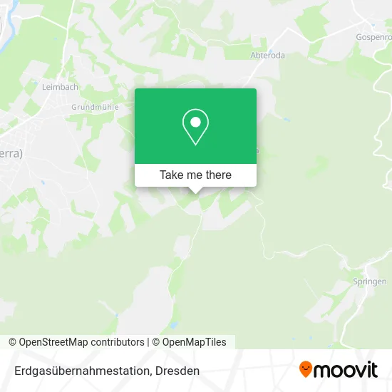 Карта Erdgasübernahmestation