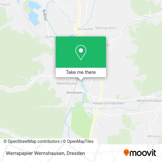 Карта Werrapapier Wernshausen