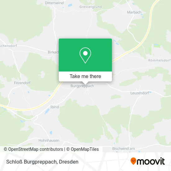 Карта Schloß Burgpreppach