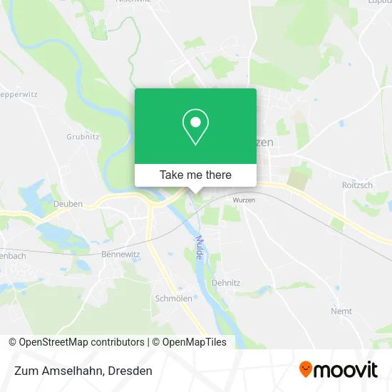 Карта Zum Amselhahn