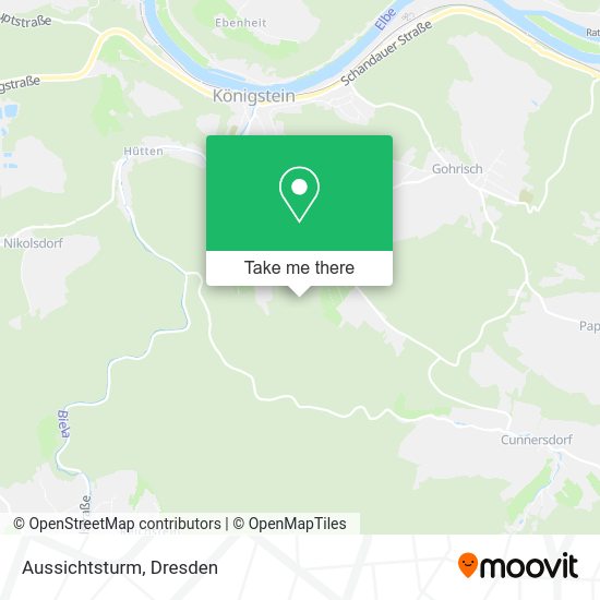 Карта Aussichtsturm