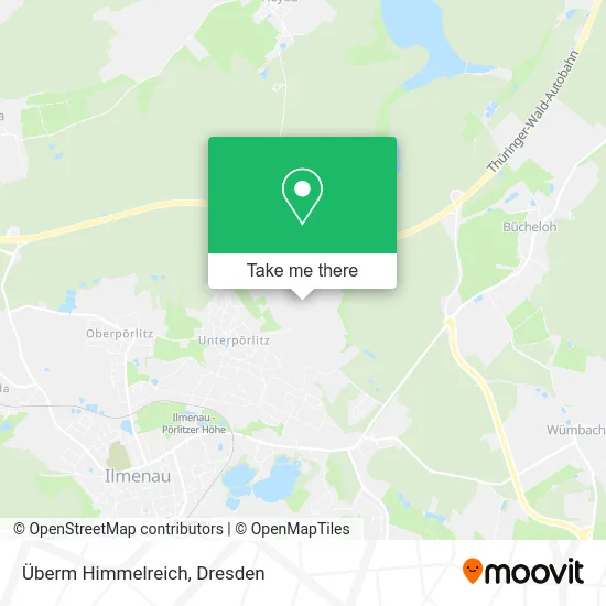 Карта Überm Himmelreich