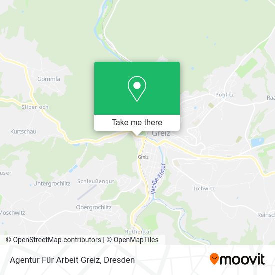 Карта Agentur Für Arbeit Greiz