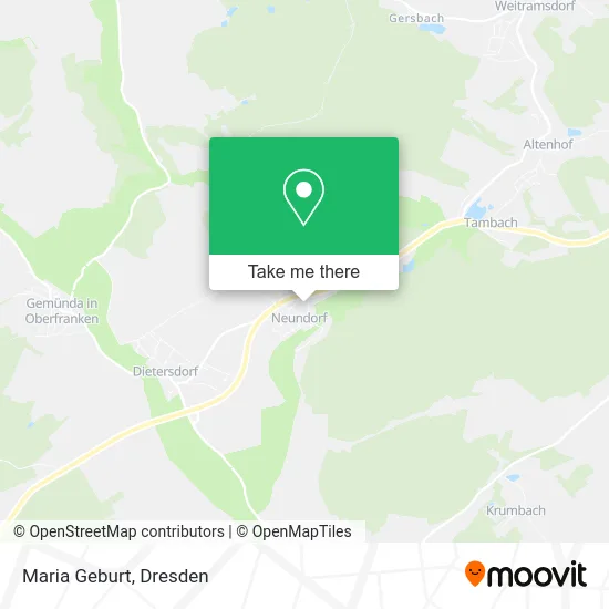 Карта Maria Geburt