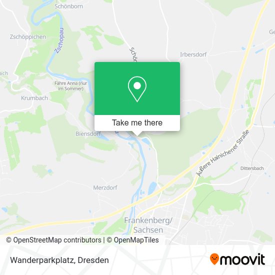 Карта Wanderparkplatz
