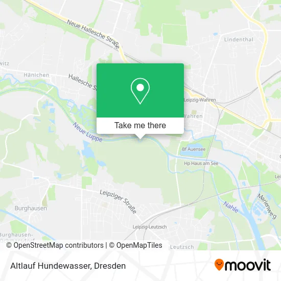 Карта Altlauf Hundewasser