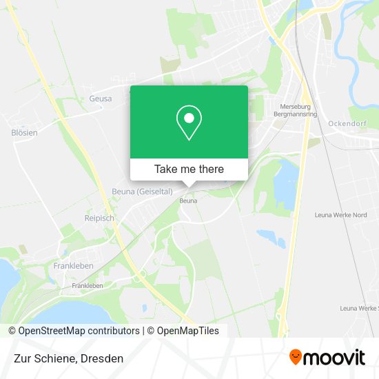 Карта Zur Schiene