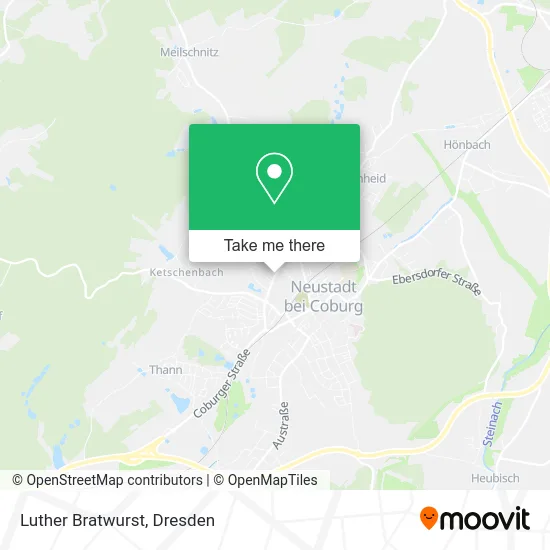 Карта Luther Bratwurst