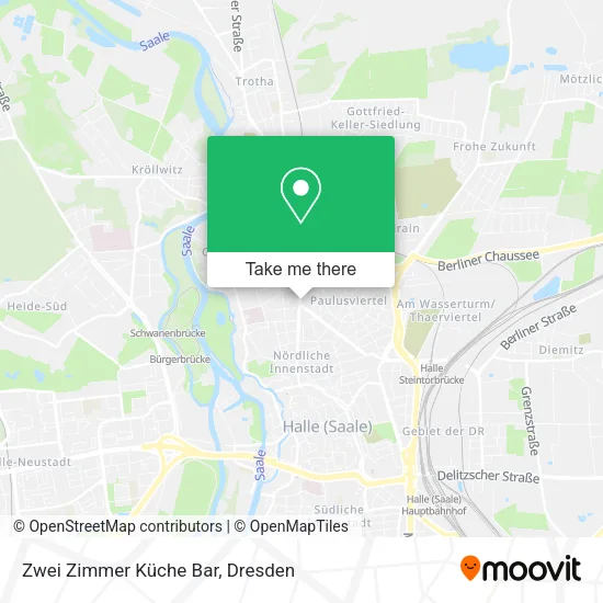 Карта Zwei Zimmer Küche Bar