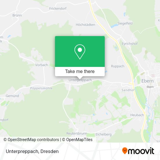 Карта Unterpreppach