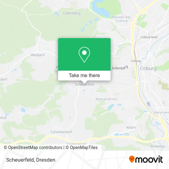 Карта Scheuerfeld