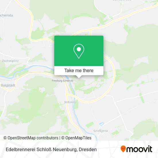Карта Edelbrennerei Schloß Neuenburg