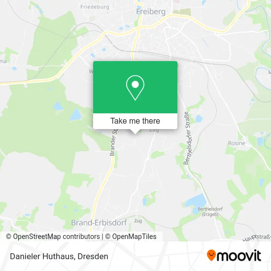 Карта Danieler Huthaus