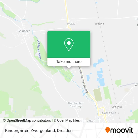 Карта Kindergarten Zwergenland
