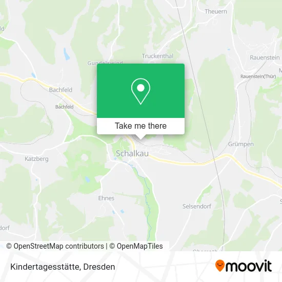 Карта Kindertagesstätte
