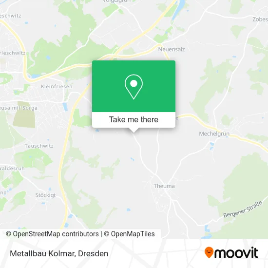 Карта Metallbau Kolmar