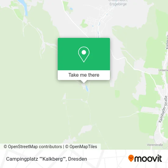 Карта Campingplatz ""Kalkberg""