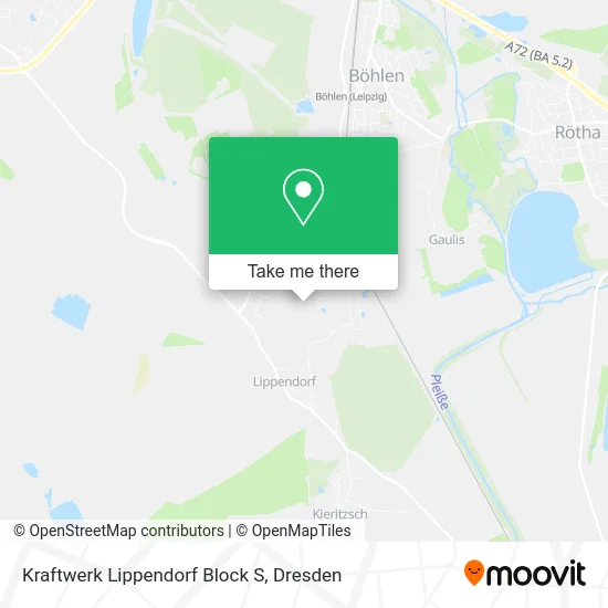 Карта Kraftwerk Lippendorf Block S