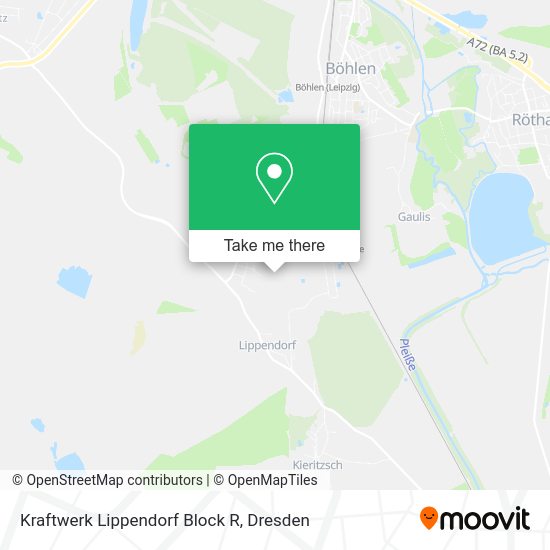Карта Kraftwerk Lippendorf Block R