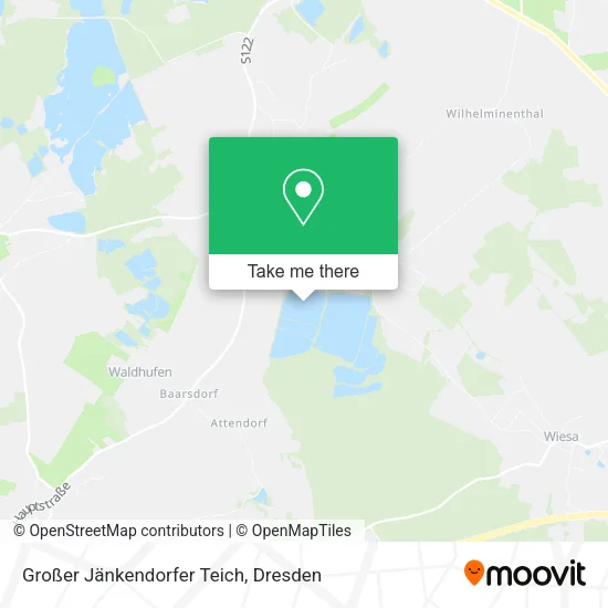 Карта Großer Jänkendorfer Teich