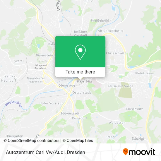 Карта Autozentrum Carl Vw/Audi