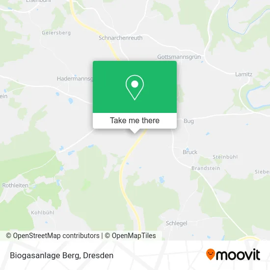 Карта Biogasanlage Berg