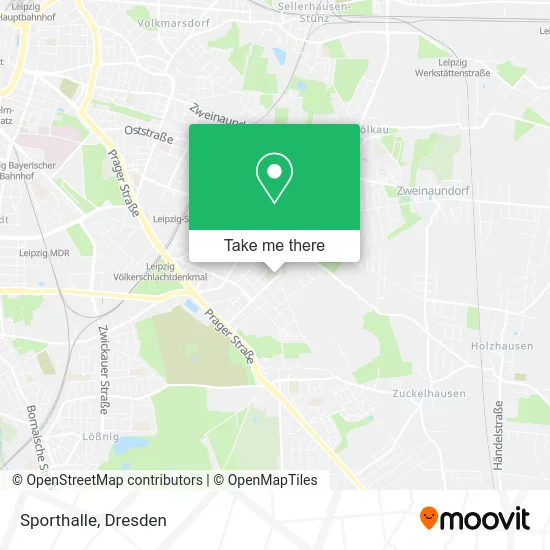 Карта Sporthalle