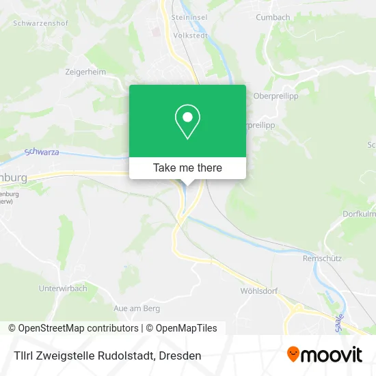 Карта Tllrl Zweigstelle Rudolstadt