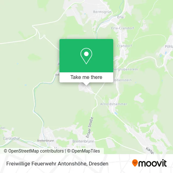 Карта Freiwillige Feuerwehr Antonshöhe