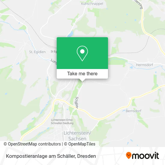Карта Kompostieranlage am Schäller