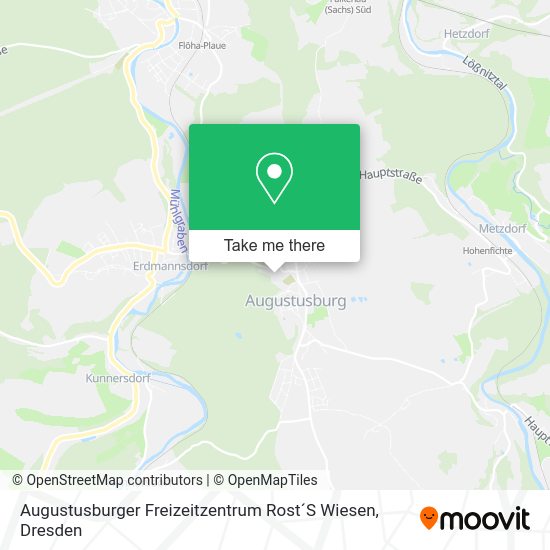 Карта Augustusburger Freizeitzentrum Rost´S Wiesen