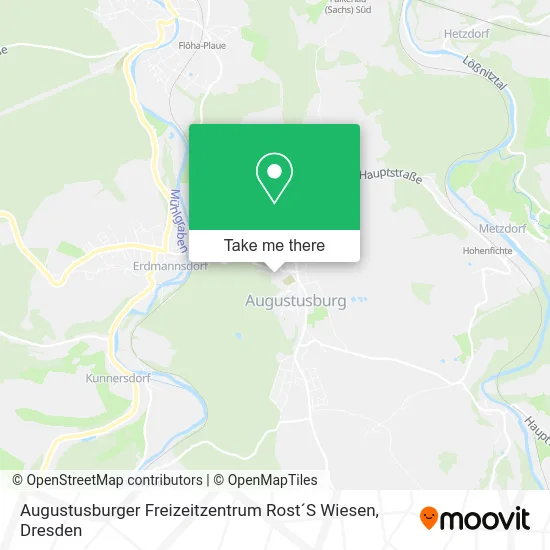 Карта Augustusburger Freizeitzentrum Rost´S Wiesen