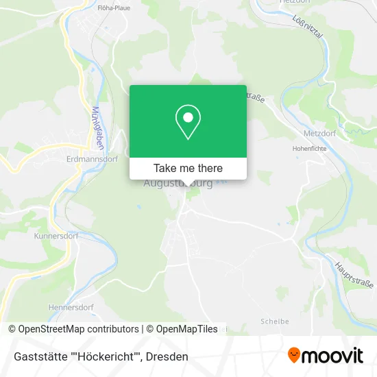 Карта Gaststätte ""Höckericht""