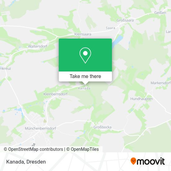 Карта Kanada