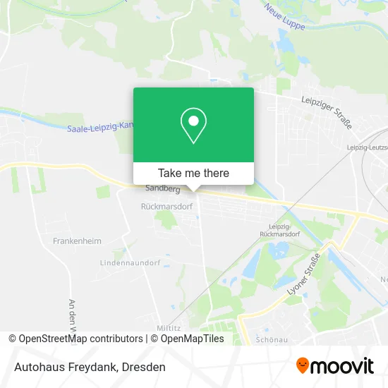 Карта Autohaus Freydank