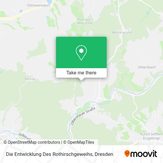 Карта Die Entwicklung Des Rothirschgeweihs