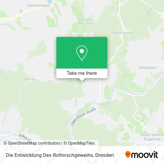 Карта Die Entwicklung Des Rothirschgeweihs