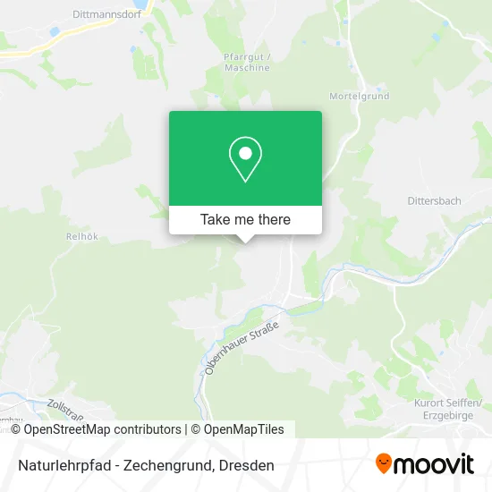Карта Naturlehrpfad - Zechengrund