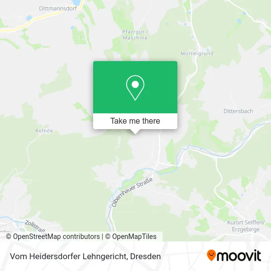 Карта Vom Heidersdorfer Lehngericht
