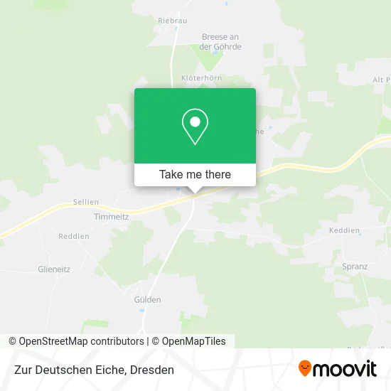 Карта Zur Deutschen Eiche