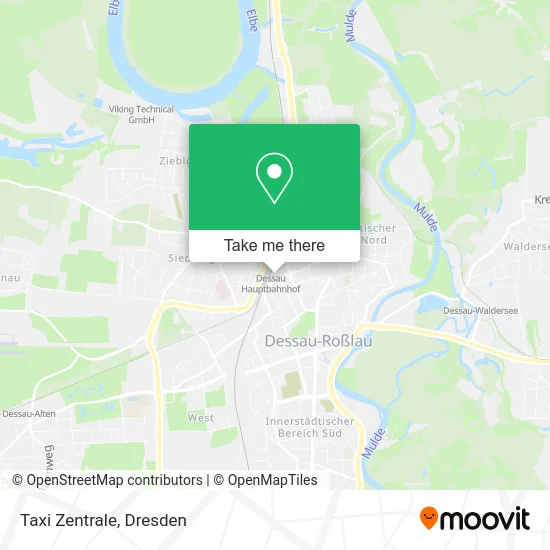Карта Taxi Zentrale