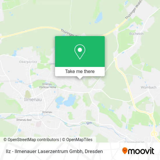 Карта Ilz - Ilmenauer Laserzentrum Gmbh