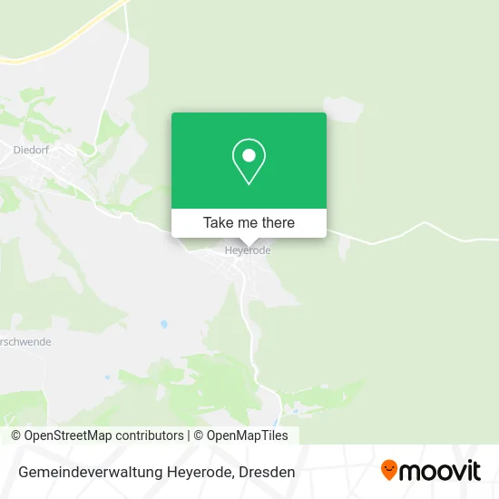 Карта Gemeindeverwaltung Heyerode